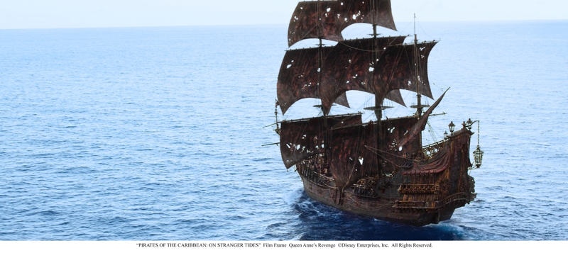 pirate ship Pirates of the Caribbean On Stranger Tides