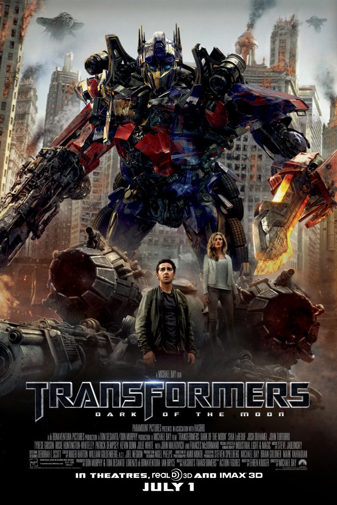 Transformers 3 Dark of the Moon poster