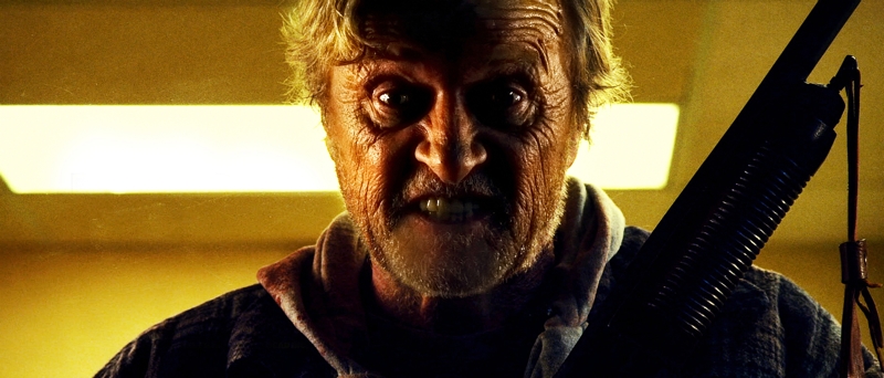 Rutger Hauer in HOBO WITH A SHOTGUN, a Magnet Release.  Photo courtesy of Magnet Releasing.  Photo credit: Karim Hussain