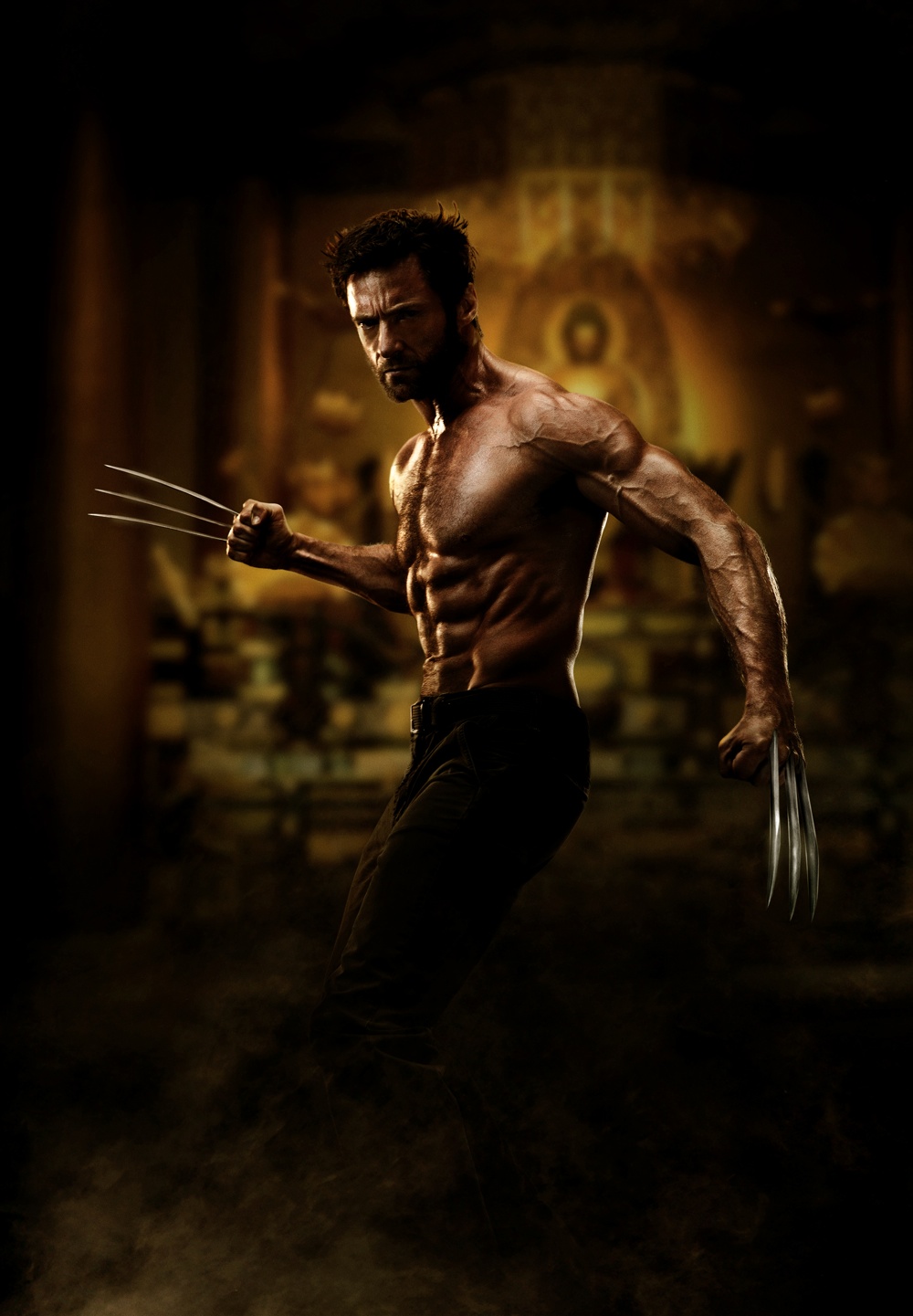 Hugh Jackman stars in Fox's upcoming movie Wolverine