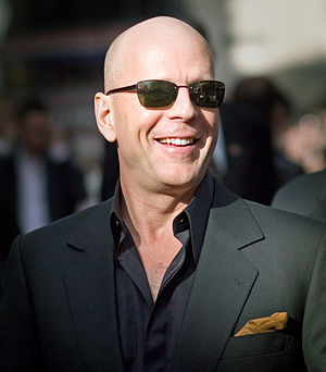 Bruce Willis at a Live Free or Die Hard (Die H...