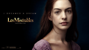 Anne Hathaway as Fantine in Les Miserables desktop wallpaper