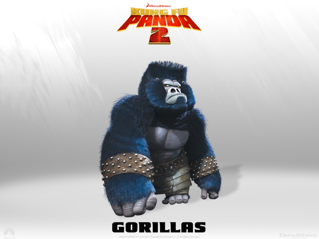 Gorilla Kung Fu Panda 2