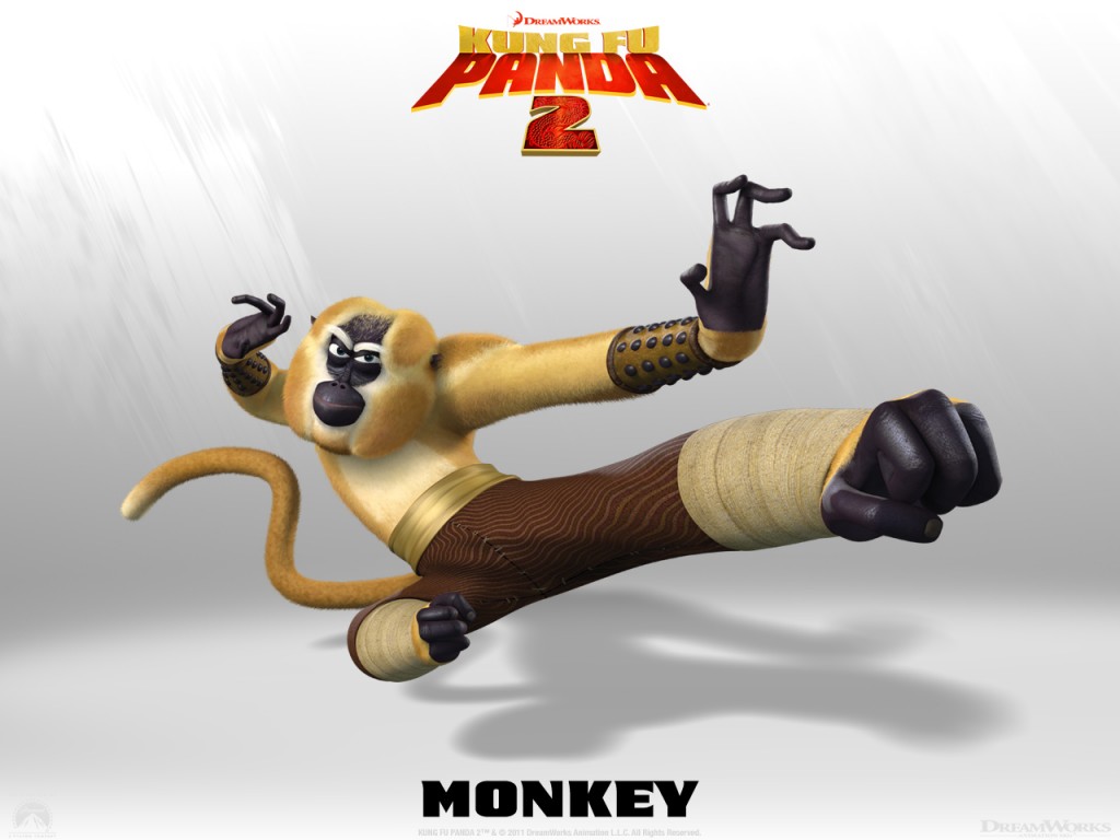 Monkey Kung Fu Panda 2