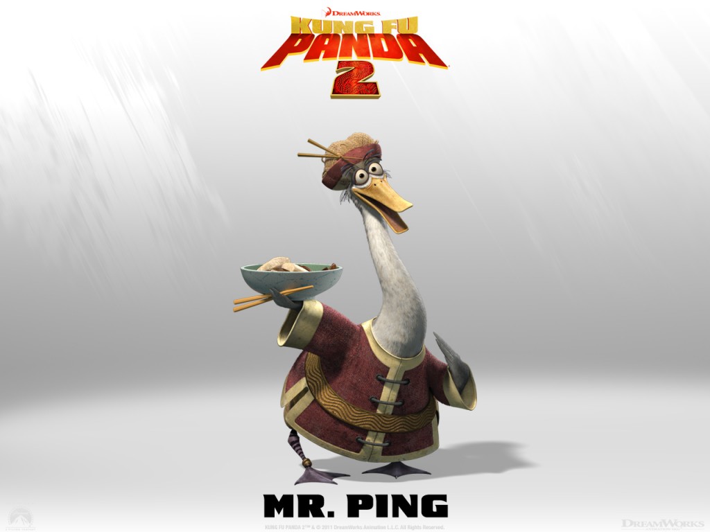 Mr Ping Kung Fu Panda 2