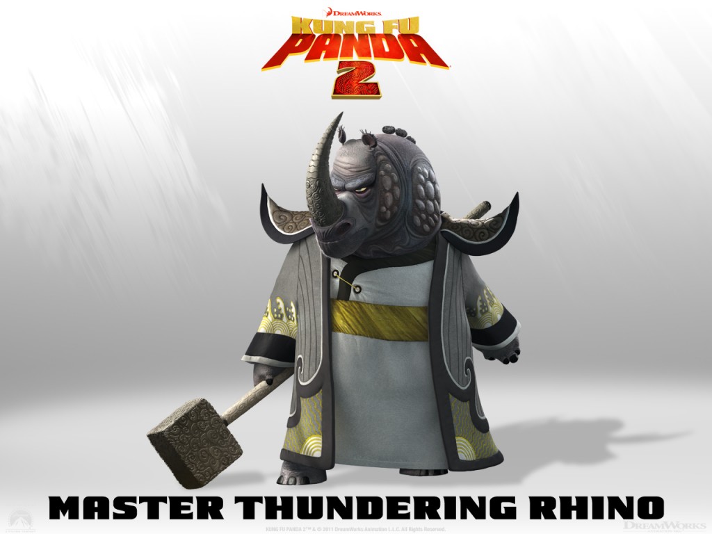 Master Thundering Rhino Kung Fu Panda 2