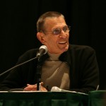 Leonard Nimoy speaking at his panel at Emerald City Comicon March 13, 2010