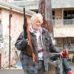 RUTGER HAUER as Hobo in Hobo with a Shotgun released 15th July