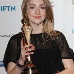 Actress Saoirse Ronan, winner of Best Actress in a supporting role for The Way Back at the Irish Film and Television Awards at Dublin Convention Centre on February 12, 2011 in Dublin, Ireland. (Photo by Tim Whitby/Getty Imagtes for IFTA)