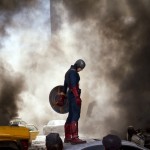 Chris Evans as Captain America in Marvel's The Avengers